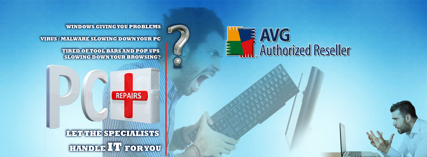 PC repairs by Vertex Computer Technology, an authorised AVG reseller